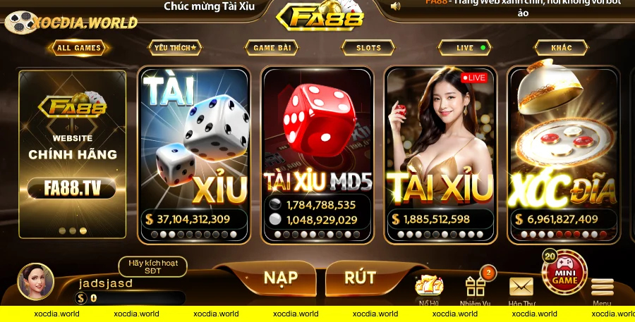 Đặc điểm nổi bật của xóc đĩa FA88