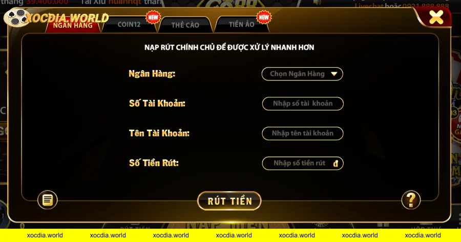Các phương thức giao dịch tại Vinwin