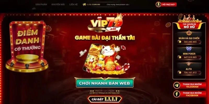 Ứng dụng xóc đĩa Vip79 tung ra hàng ngàn ưu đãi cho bạn lựa chọn
