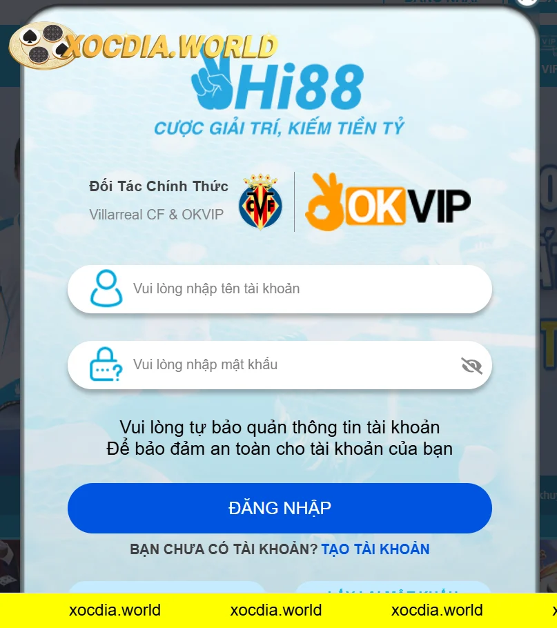 Hướng dẫn tham gia xóc đĩa Hi88