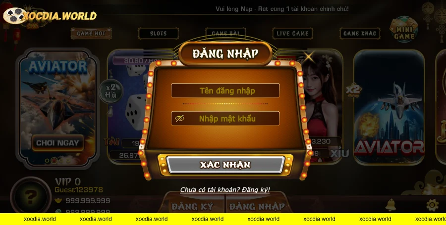 Hướng dẫn tham gia xóc đĩa Iwin