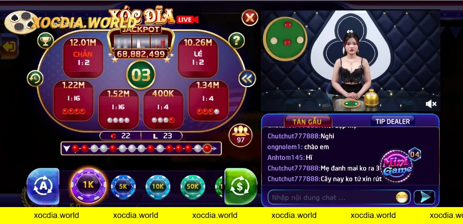 Những ưu điểm nổi bật của xóc đĩa Kubet