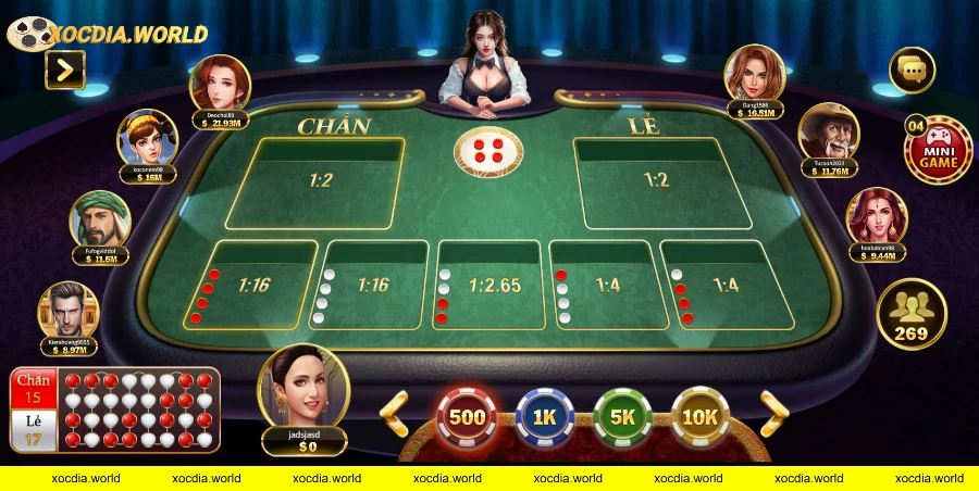 Phiên Bản xóc đĩa thường tại FA88